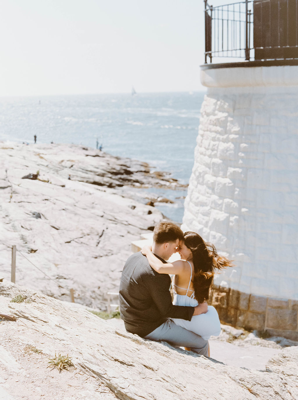 Castle Hill Inn Engagement Photographer | Newport RI Film Wedding Photographer Serving CT, RI, Boston, and New England Areas | Film and Digital Photographer | Deirdre Volk Photography