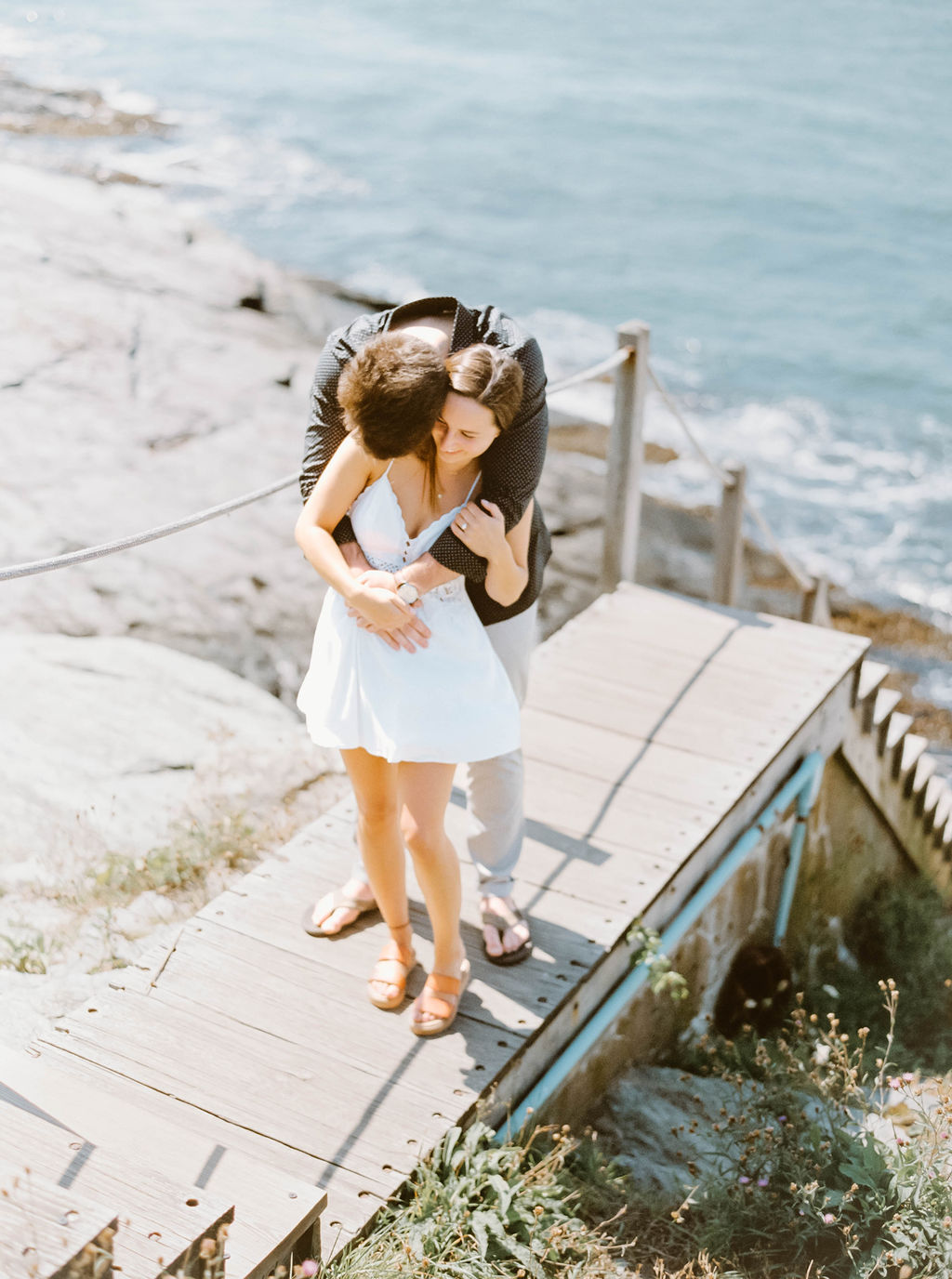 Castle Hill Inn Engagement Photographer | Newport RI Film Wedding Photographer Serving CT, RI, Boston, and New England Areas | Film and Digital Photographer | Deirdre Volk Photography