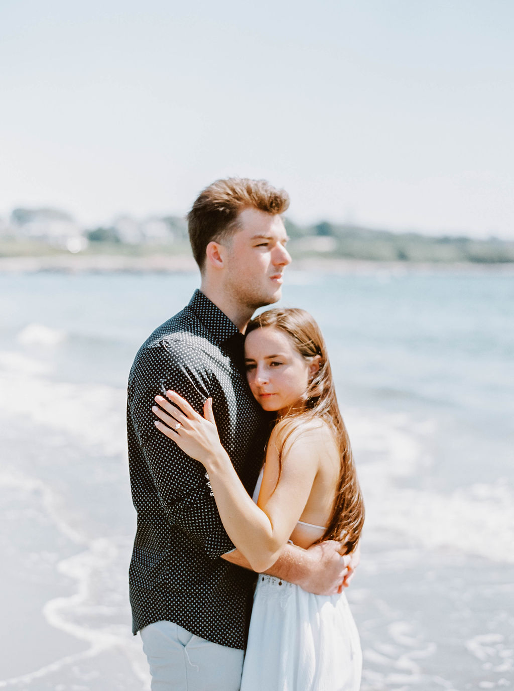 Castle Hill Inn Engagement Photographer | Newport RI Film Wedding Photographer Serving CT, RI, Boston, and New England Areas | Film and Digital Photographer | Deirdre Volk Photography
