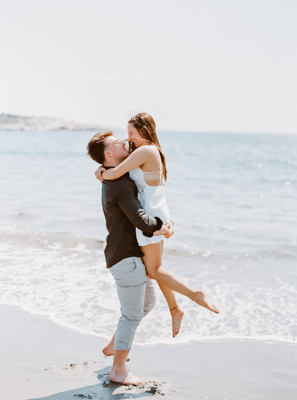 Castle Hill Inn Engagement Photographer | Newport RI Film Wedding Photographer Serving CT, RI, Boston, and New England Areas | Film and Digital Photographer | Deirdre Volk Photography