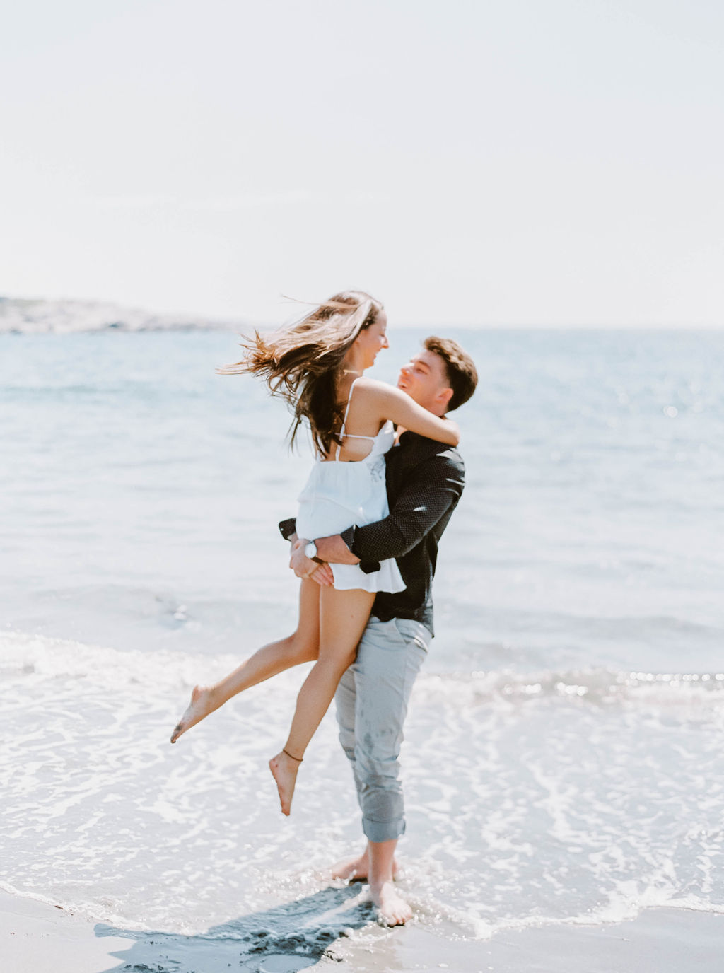 Castle Hill Inn Engagement Photographer | Newport RI Film Wedding Photographer Serving CT, RI, Boston, and New England Areas | Film and Digital Photographer | Deirdre Volk Photography