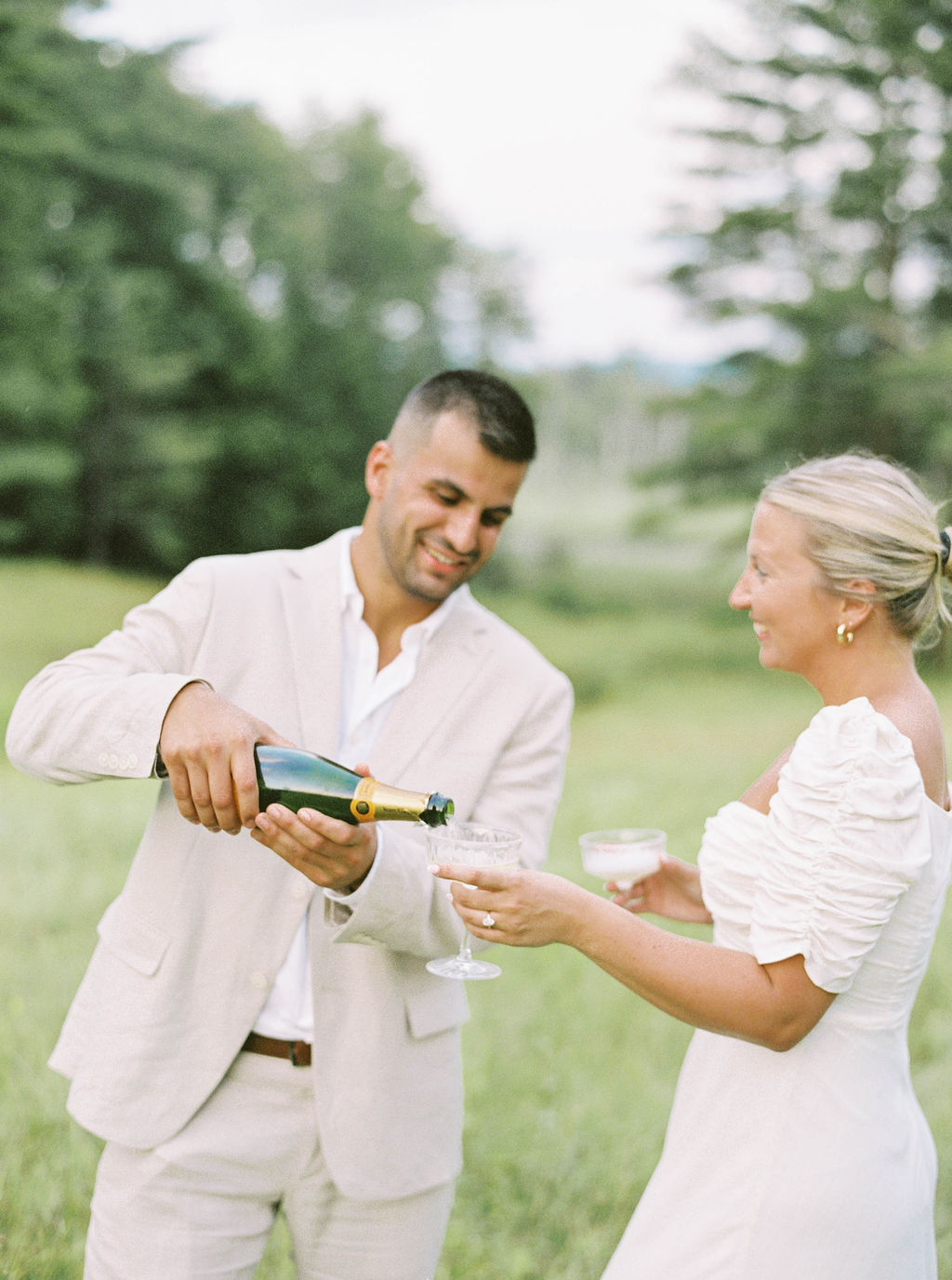 The Mount MA Engagement | Newport RI Film Wedding Photographer Serving CT, RI, Boston, and New England Areas | Film and Digital Photographer | Deirdre Volk Photography