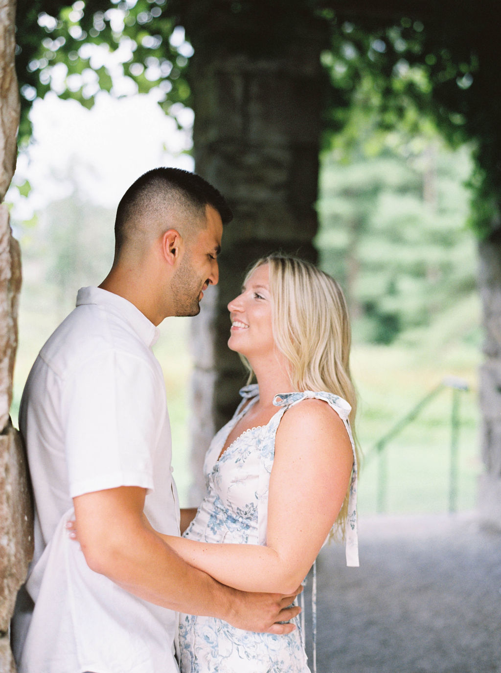 The Mount MA Engagement | Newport RI Film Wedding Photographer Serving CT, RI, Boston, and New England Areas | Film and Digital Photographer | Deirdre Volk Photography