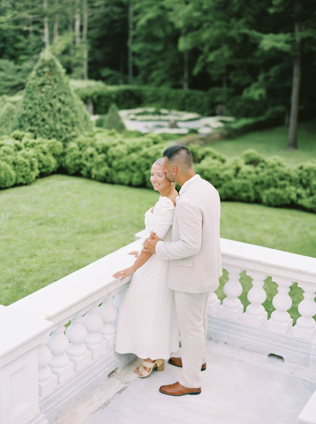 The Mount MA Engagement | Newport RI Film Wedding Photographer Serving CT, RI, Boston, and New England Areas | Film and Digital Photographer | Deirdre Volk Photography