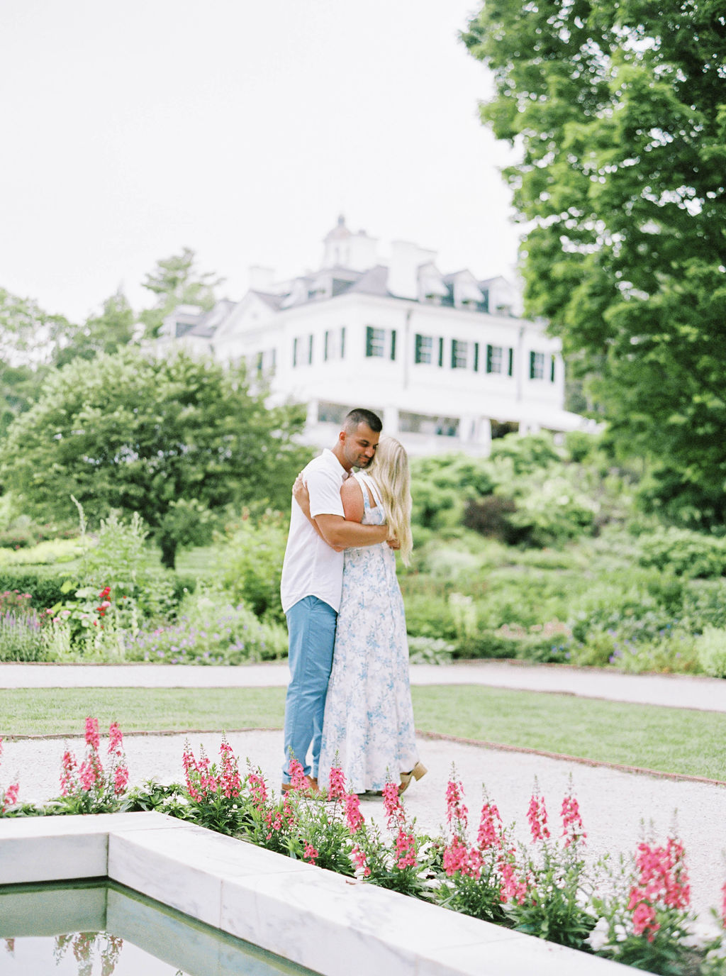 The Mount MA Engagement | Newport RI Film Wedding Photographer Serving CT, RI, Boston, and New England Areas | Film and Digital Photographer | Deirdre Volk Photography