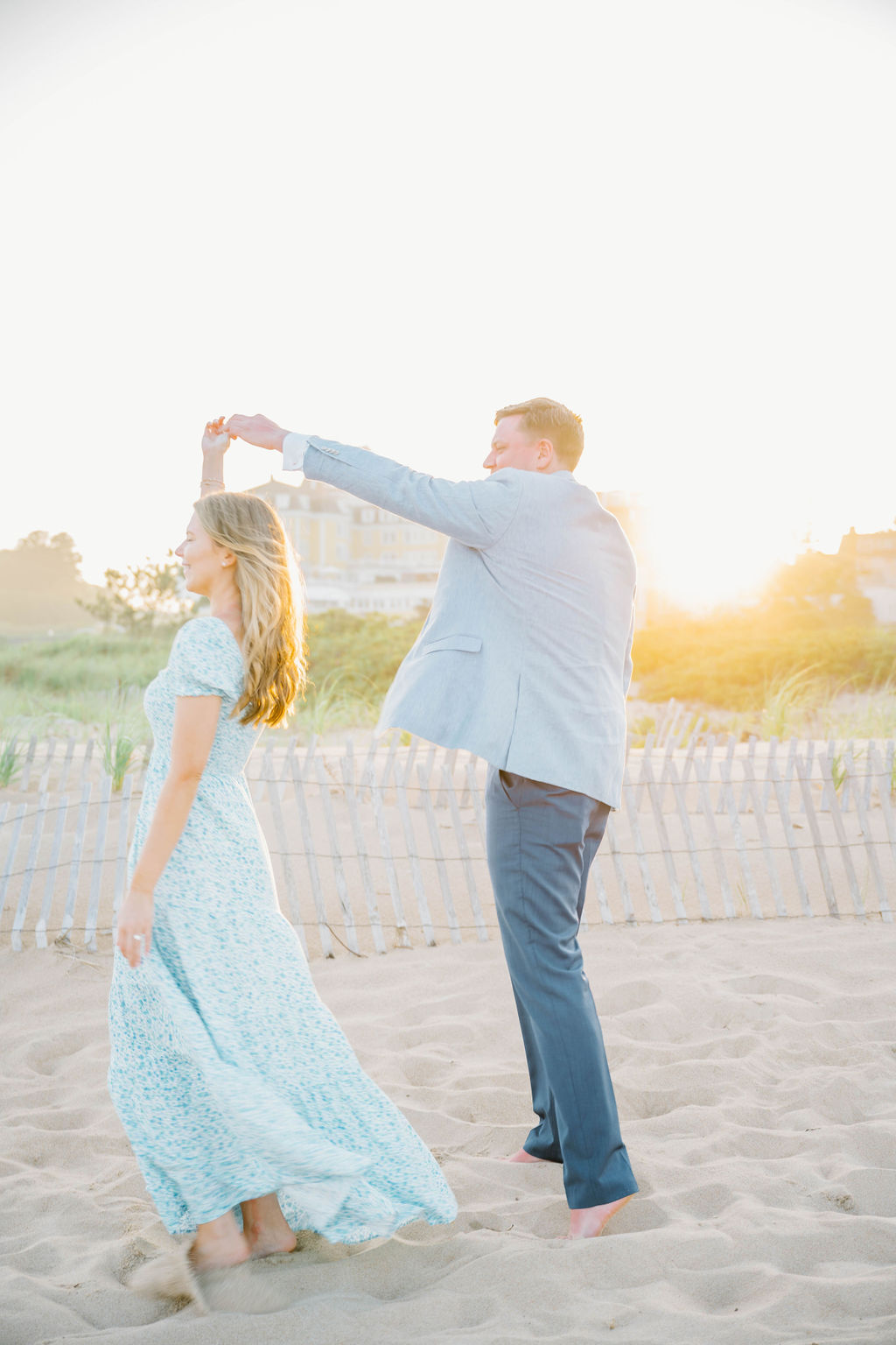 Ocean House Engagement | Newport RI Film Wedding Photographer Serving CT, RI, Boston, and New England Areas | Film and Digital Photographer | Deirdre Volk Photography