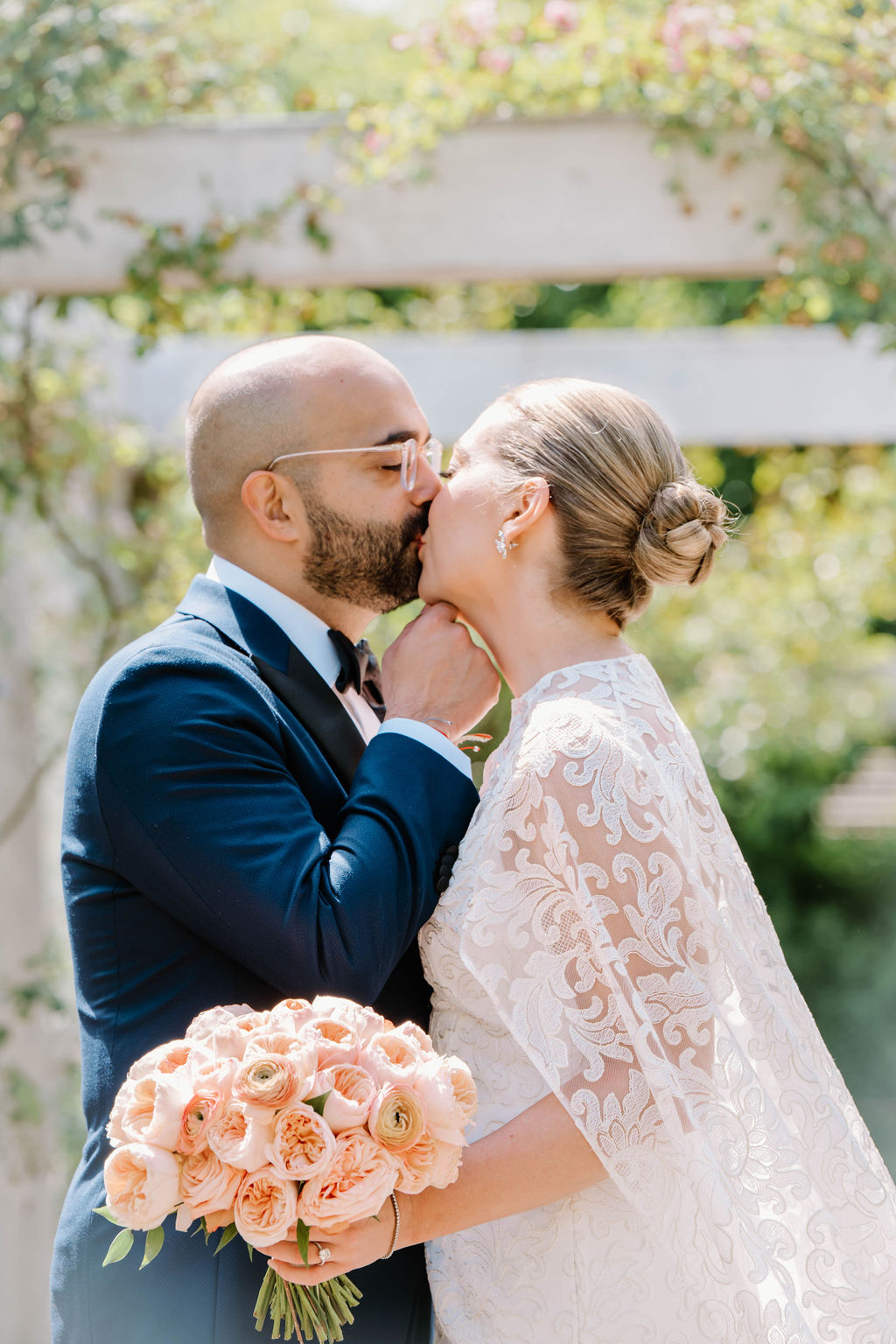 Brooklyn Botanic Garden Wedding | Newport RI Film Wedding Photographer Serving CT, RI, Boston, and New England Areas | Film and Digital Photographer | Deirdre Volk Photography