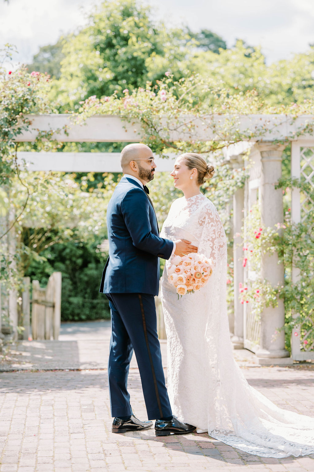 Brooklyn Botanic Garden Wedding | Newport RI Film Wedding Photographer Serving CT, RI, Boston, and New England Areas | Film and Digital Photographer | Deirdre Volk Photography