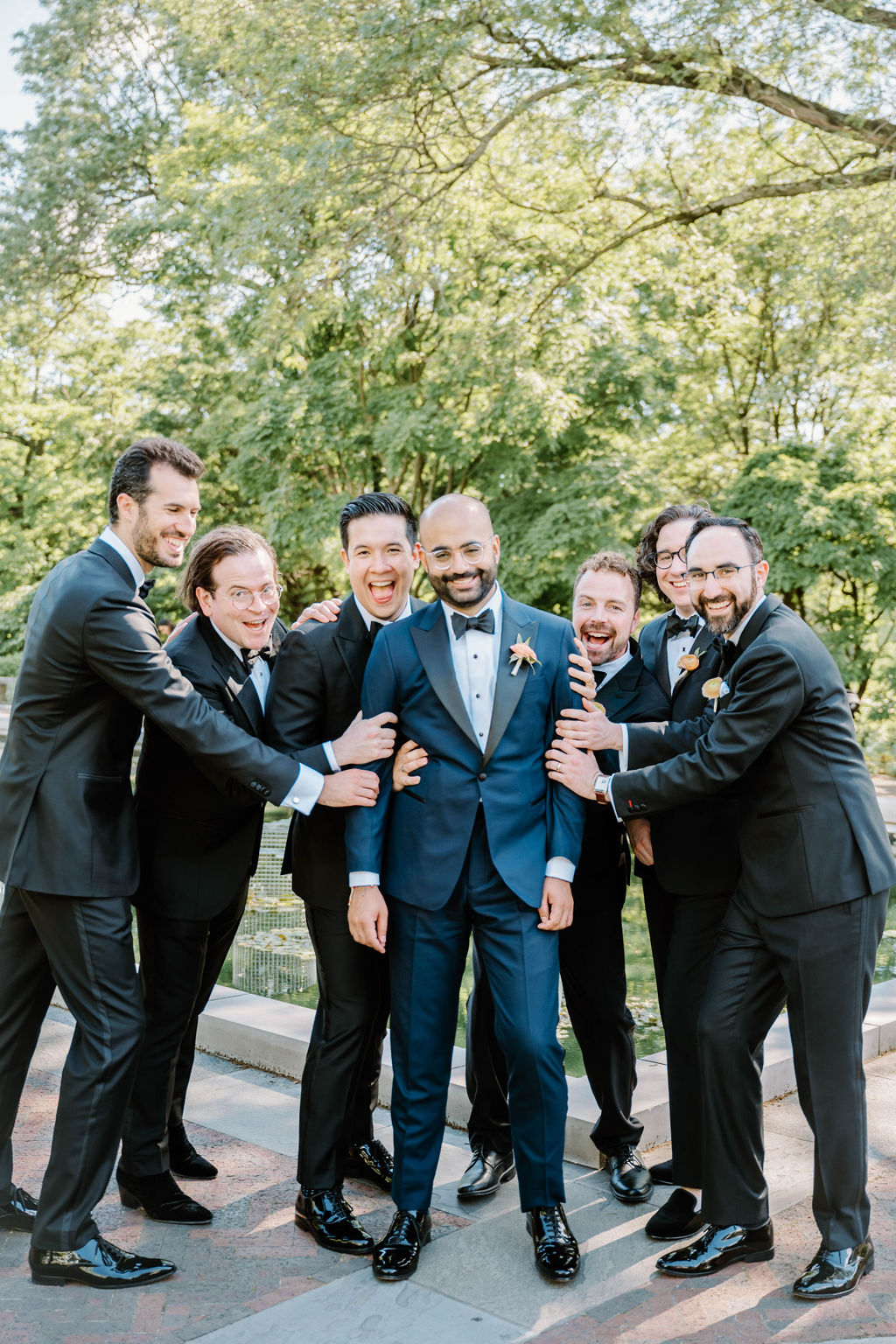 Brooklyn Botanic Garden Wedding | Newport RI Film Wedding Photographer Serving CT, RI, Boston, and New England Areas | Film and Digital Photographer | Deirdre Volk Photography