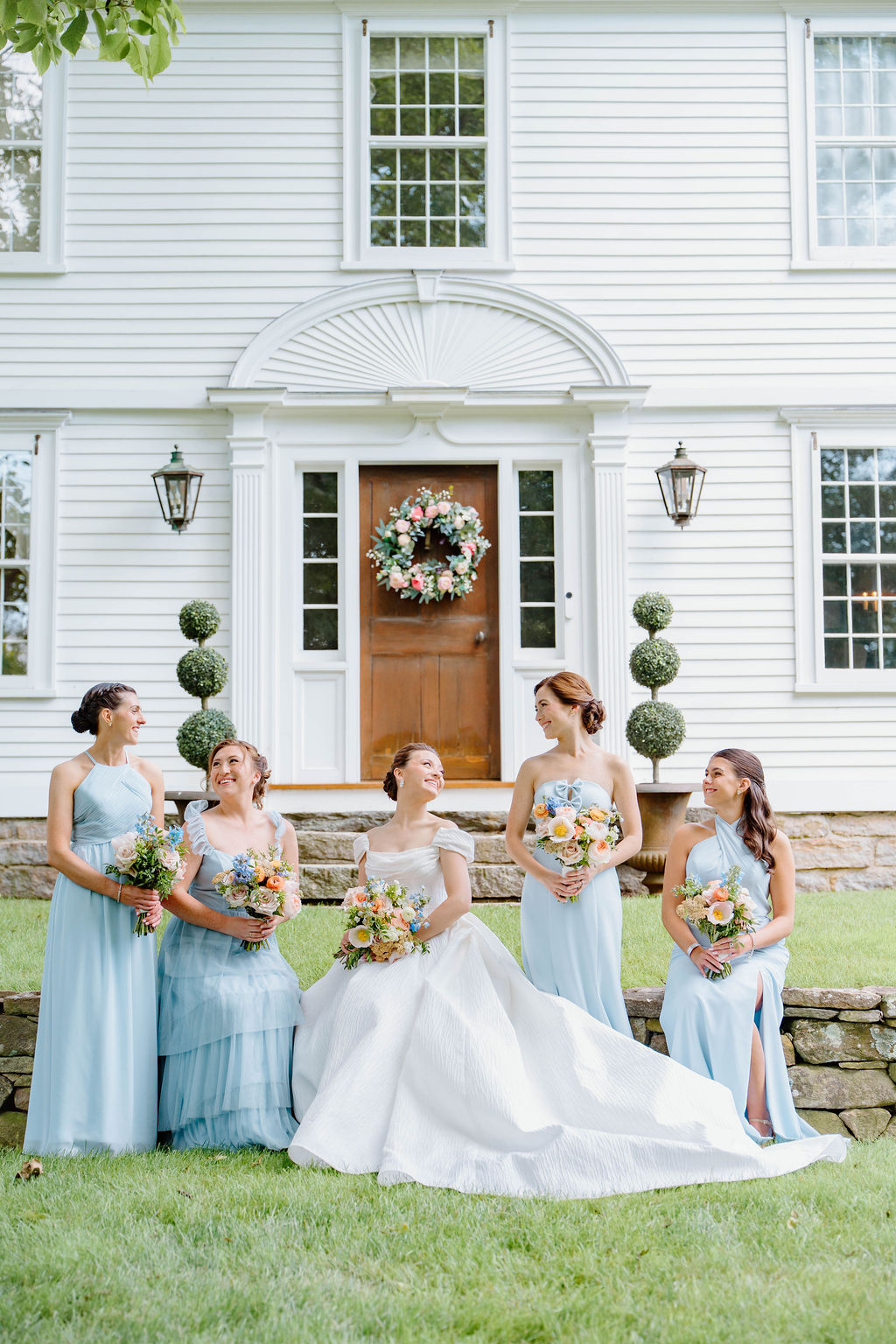 Smith Farm Garden Wedding | Newport RI Film Wedding Photographer Serving CT, RI, Boston, and New England Areas | Film and Digital Photographer | Deirdre Volk Photography