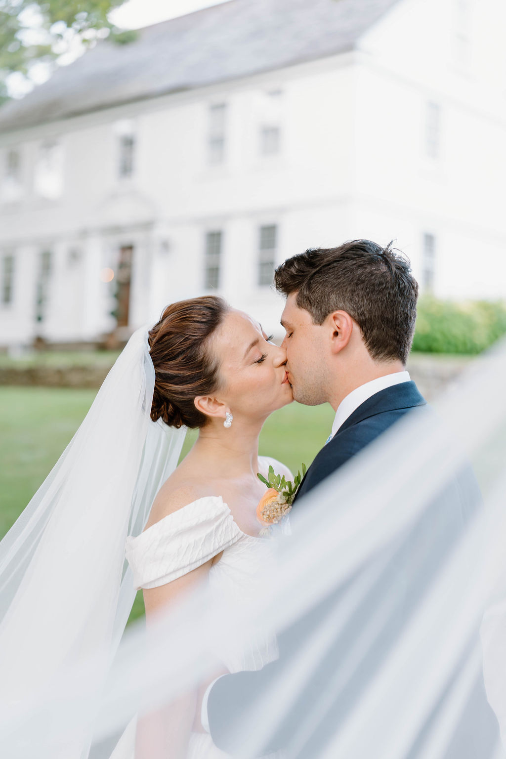 Smith Farm Garden Wedding | Newport RI Film Wedding Photographer Serving CT, RI, Boston, and New England Areas | Film and Digital Photographer | Deirdre Volk Photography