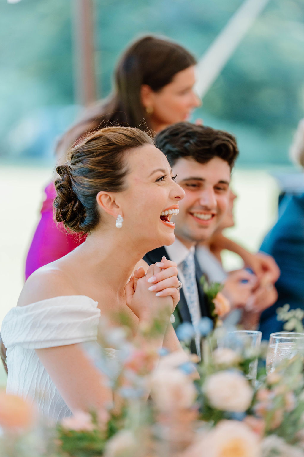 Smith Farm Garden Wedding | Newport RI Film Wedding Photographer Serving CT, RI, Boston, and New England Areas | Film and Digital Photographer | Deirdre Volk Photography