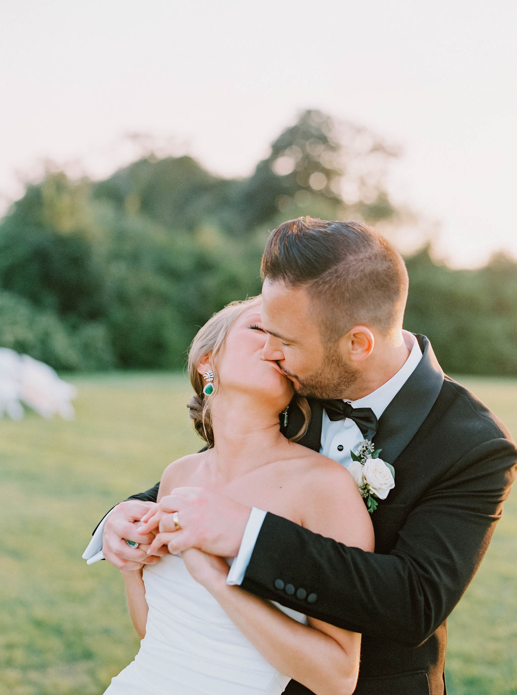 Eisenhower House Wedding | Newport RI Film Wedding Photographer Serving CT, RI, Boston, and New England Areas | Film and Digital Photographer | Deirdre Volk Photography