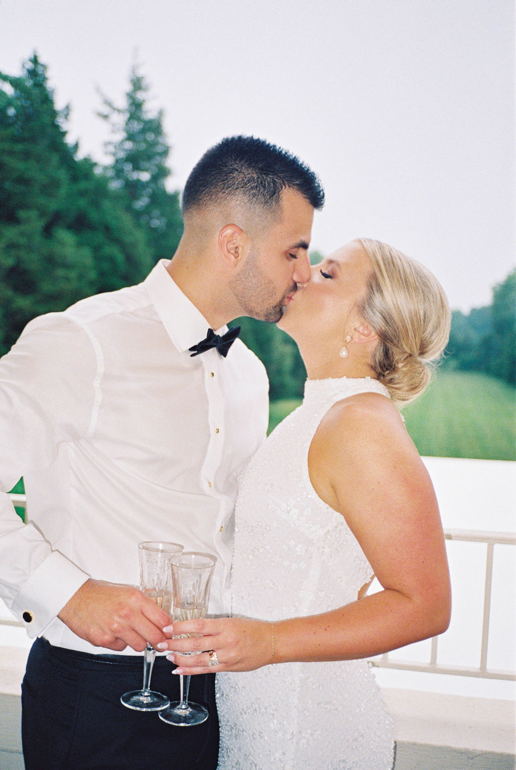 Wadsworth Mansion Wedding | Newport RI Film Wedding Photographer Serving CT, RI, Boston, and New England Areas | Film and Digital Photographer | Deirdre Volk Photography
